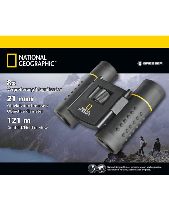 National Geographic Ug4001 8X21 Binocular