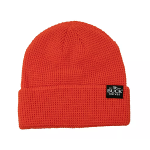 13598 BEANIE ORANGE BUCK LOGO