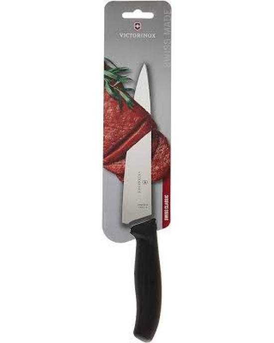 6.8003.25B	Swiss Classic, Kochmesser, 25cm, gerade, schwarz, B