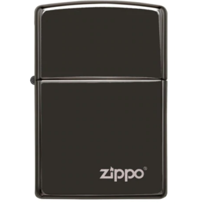 24756ZL EBONY WITH ZIPPO LOGO