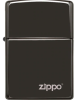 24756ZL EBONY WITH ZIPPO LOGO