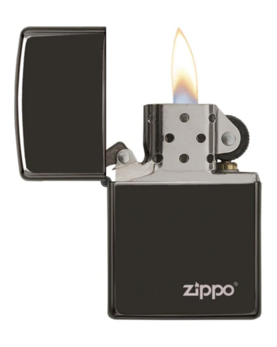 24756ZL EBONY WITH ZIPPO LOGO