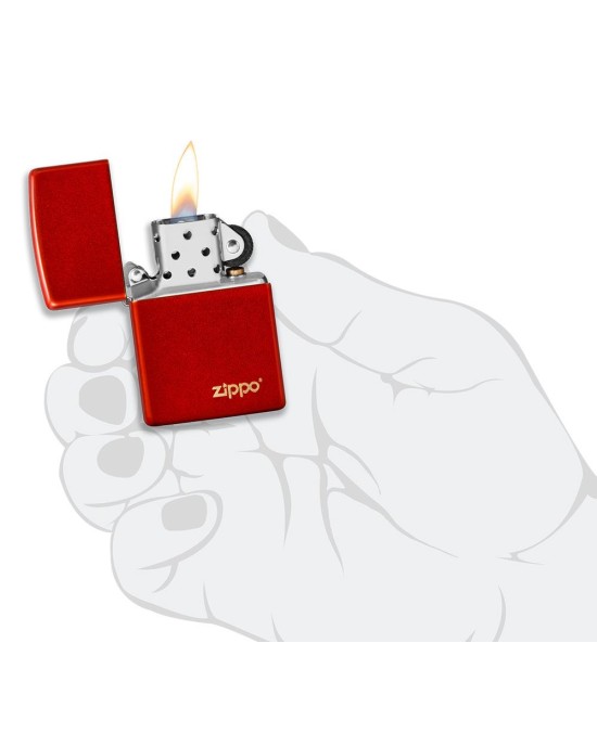 49475ZL METALLIC RED ZIPPO L