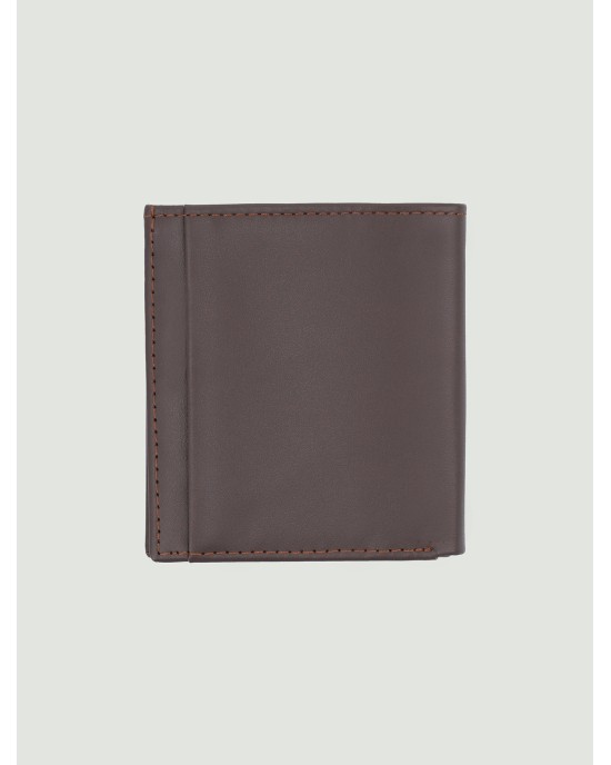 COMPACT BI-FOLD WALLET WITH ID WINDOW