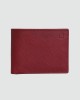 VERTICAL GRAIN BI-FOLD WALLET