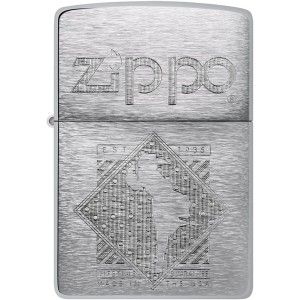 AE184423 200 REG BR/CHR ZIPPO WINDY