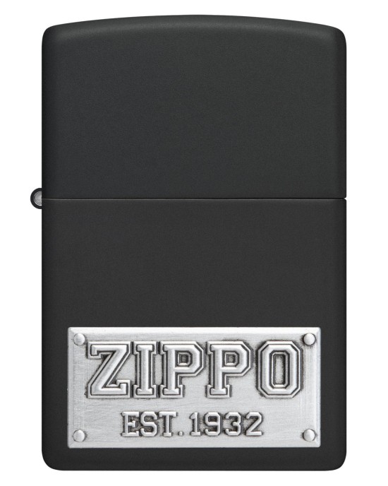 48689 218 ZIPPO LICENSED PLATE EMBL