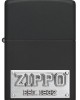 48689 218 ZIPPO LICENSED PLATE EMBL