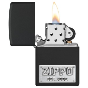 48689 218 ZIPPO LICENSED PLATE EMBL