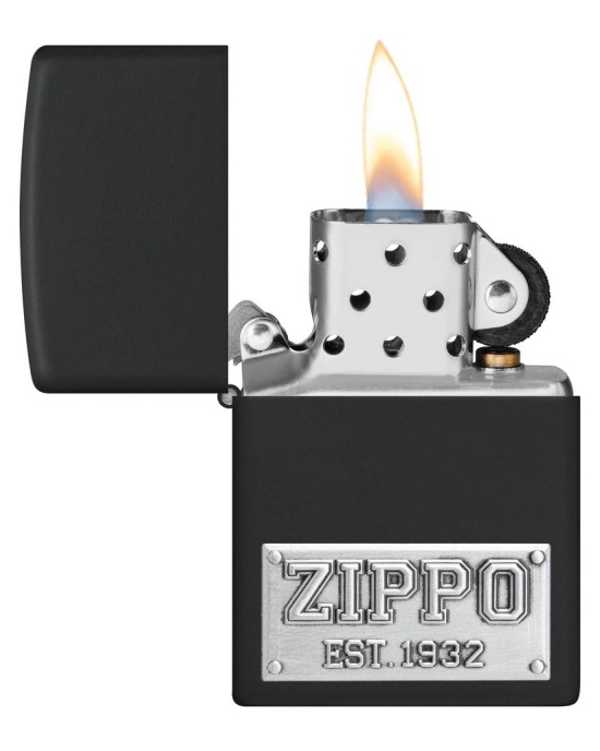 48689 218 ZIPPO LICENSED PLATE EMBL