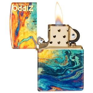 48778 49458 COLORFUL ZIPPO DESIGN