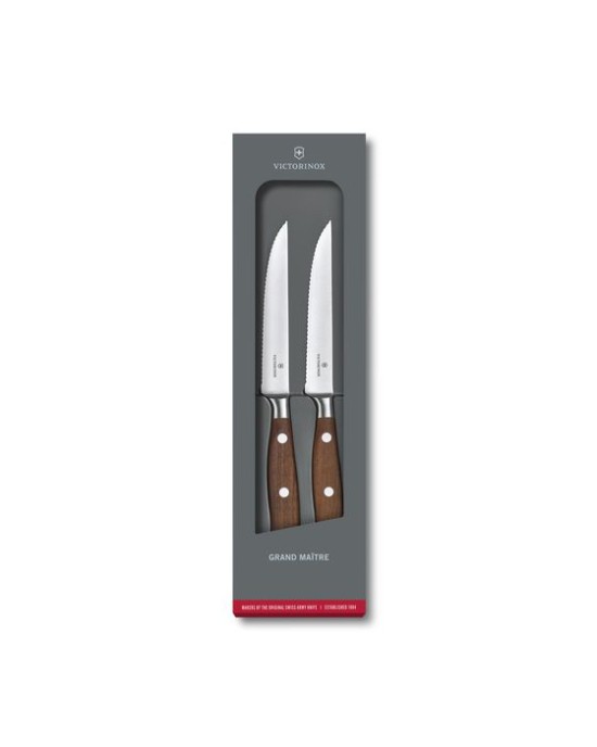 Grand Maître Wood Steak Knife Set