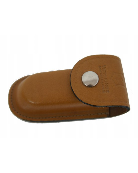 Leather Belt Pouch Light Brown 