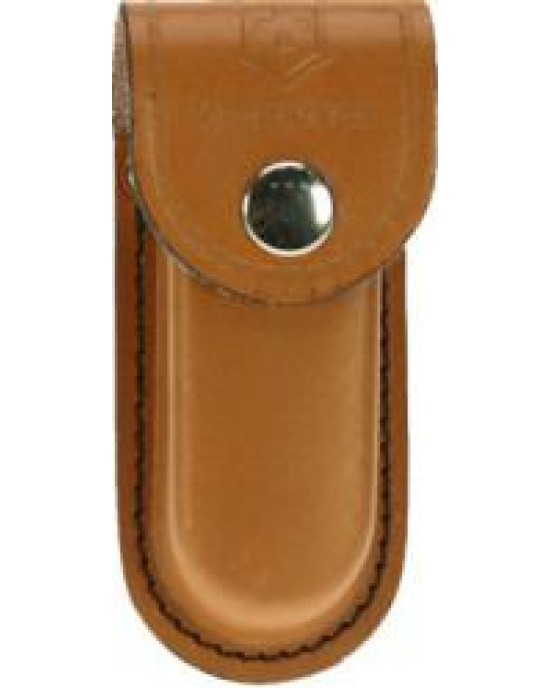 Leather Belt Pouch Light Brown 