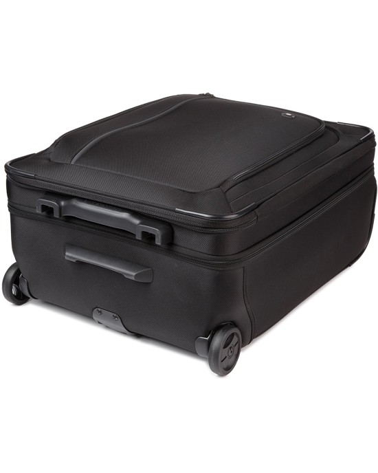 Werks Traveler Nylon 47 cms Black Suitcase.