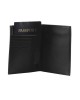 OSLO BLACK PASSPORT LEATHER COVER - BLACK 