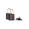 Wenger Key Lock Set 2pcs - Black